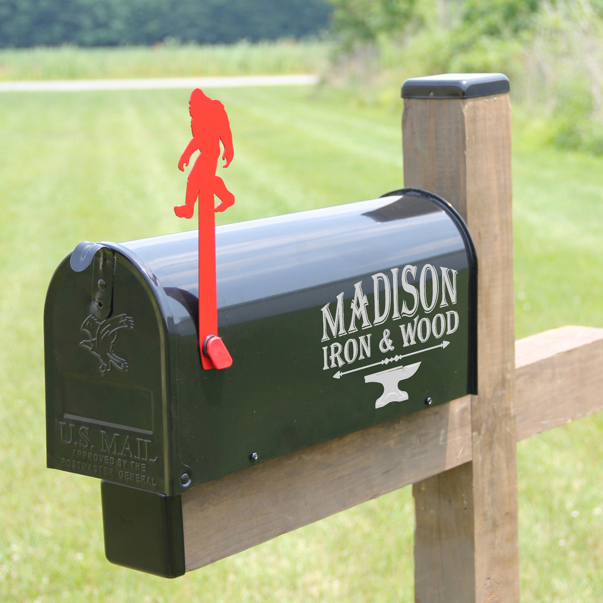 How to Install Your Mailbox Flag Madison Iron and Wood