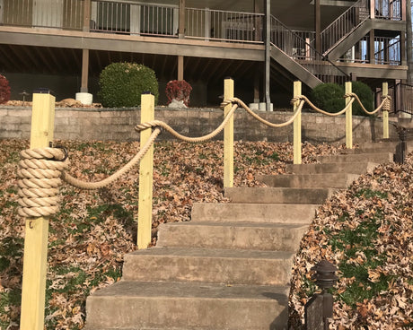 How To Tie the End of a Rope Fence