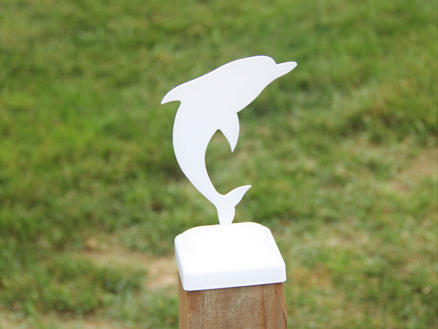 True Size 6x6 Post Cap with Nautical Finial Choice - Madison Iron and Wood