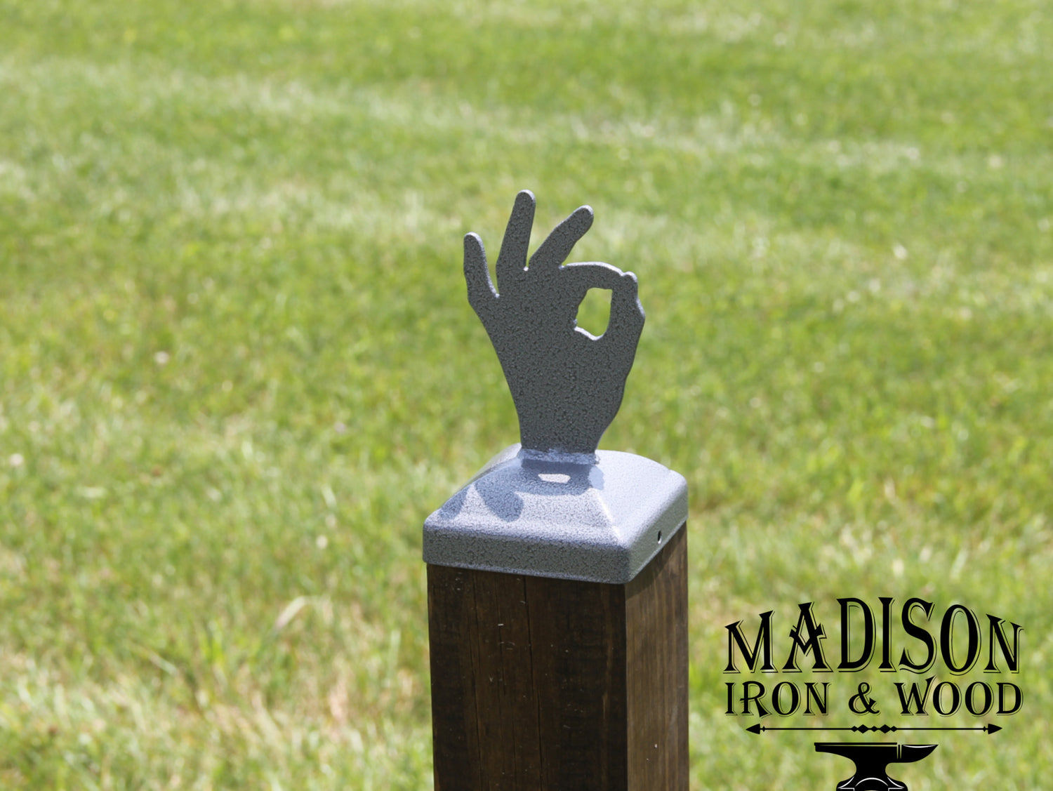 Madison Iron and wood – Metal Décor – Home Improvement – Home décor – Post Caps – Outdoor Décor