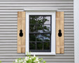 Wooden Window Shutter - Pineapple Design - Madison Iron and Wood