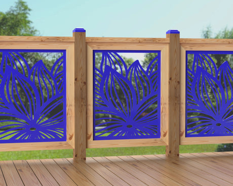 24"x30" - Garden Flower Fence/Gate Panel Insert - Madison Iron and Wood