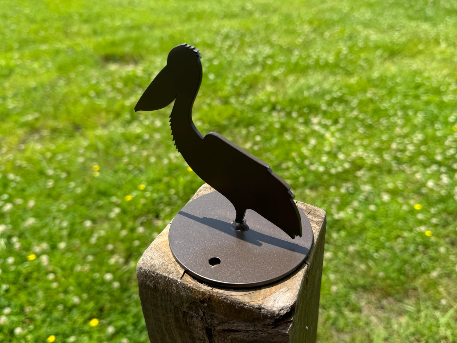 Pelican Post Top For Round Wood Posts - Madison Iron and Wood