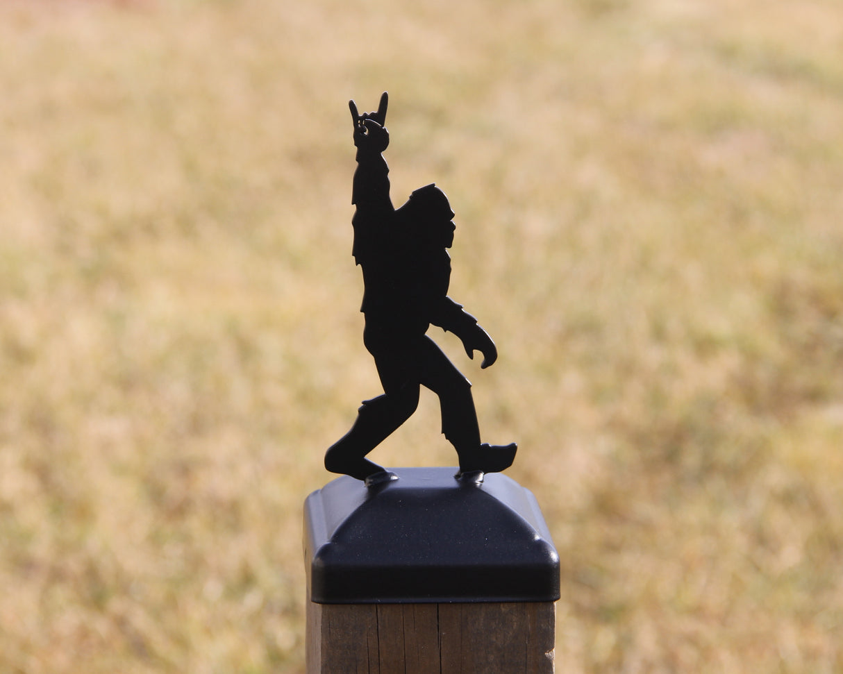 6x6 Bigfoot Rock and Roll Post Cap (5.5 x 5.5 Post Size) - Madison Iron and Wood