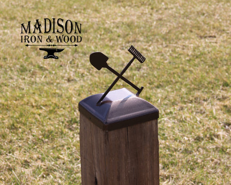Madison Iron and wood – Metal Décor – Home Improvement – Home décor – Post Caps – Outdoor Décor