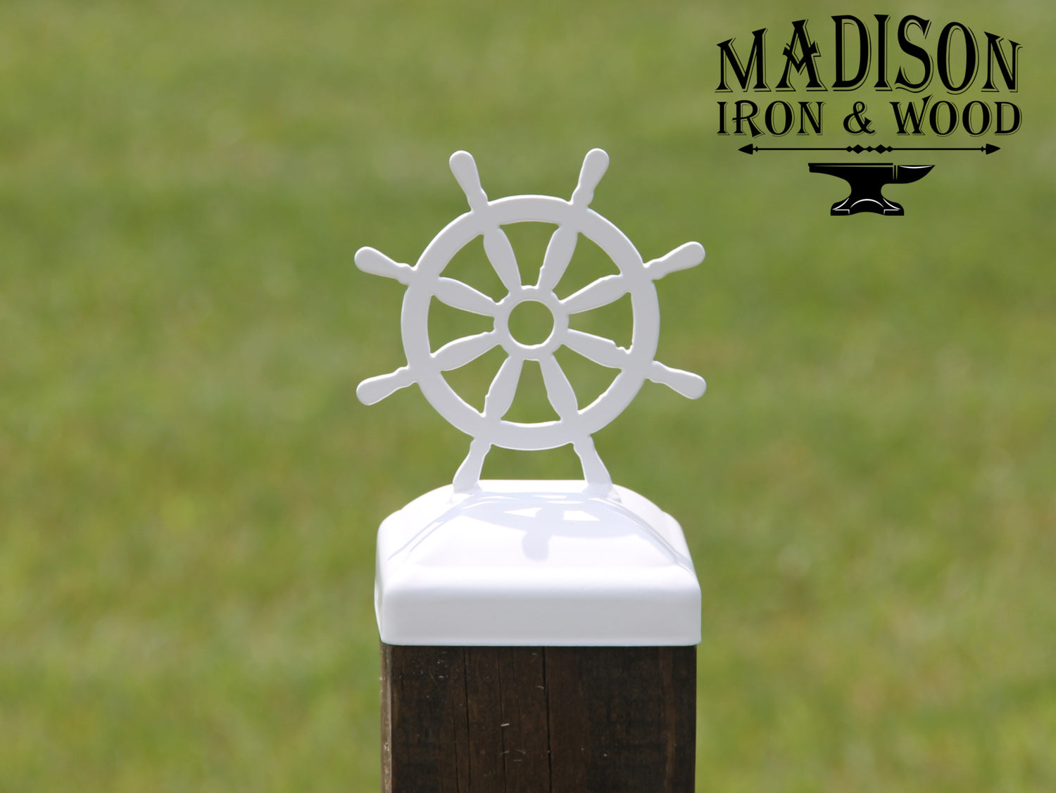 Madison Iron and wood – Metal Décor – Home Improvement – Home décor – Post Caps – Outdoor Décor