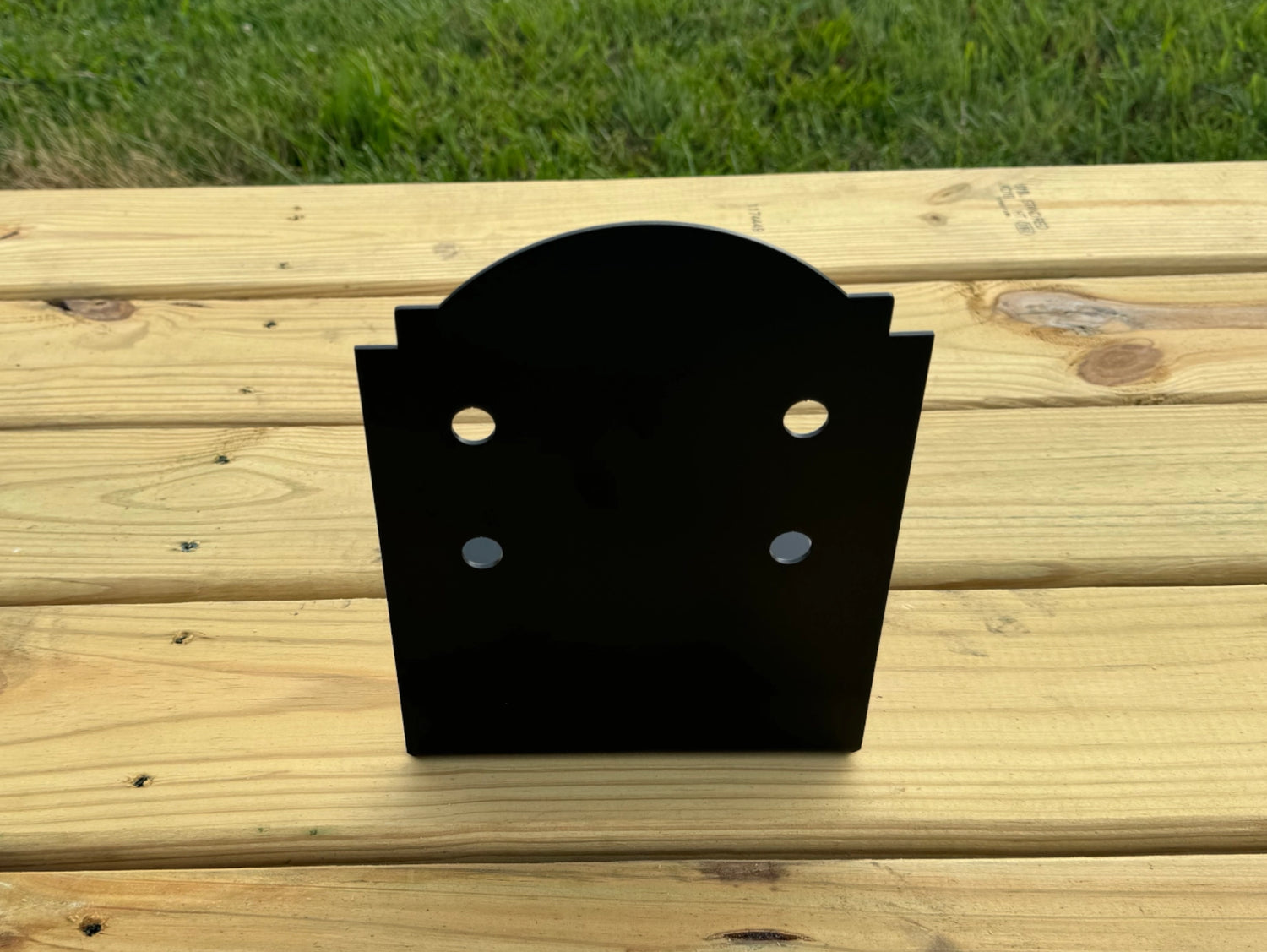 Crowned 90 Degree Brackets for 8x8 Dimensional Lumber - Madison Iron and Wood