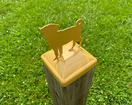 6X6 Pug Post Cap (5.5 x 5.5 Post Size) - Madison Iron and Wood