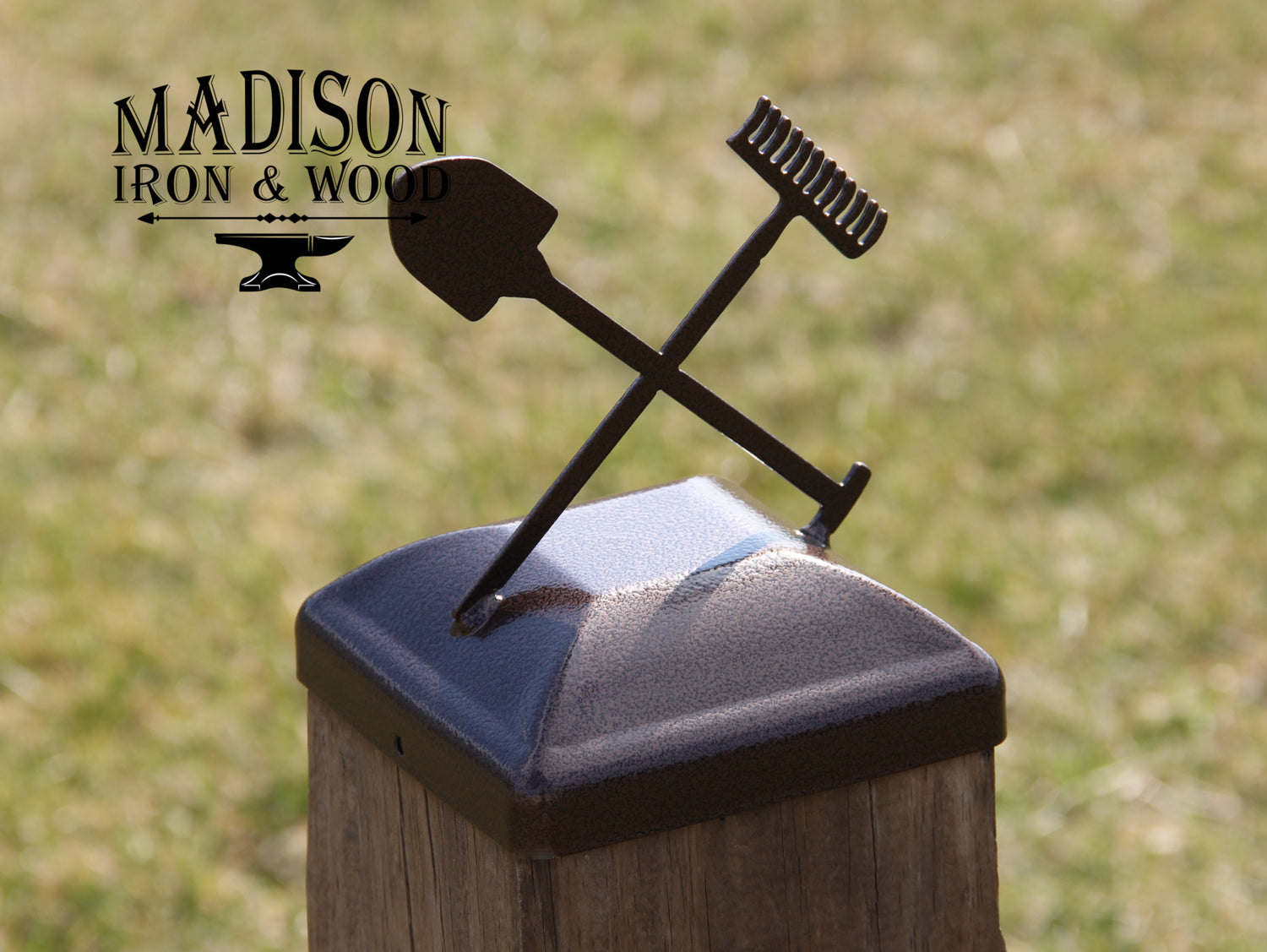 Madison Iron and wood – Metal Décor – Home Improvement – Home décor – Post Caps – Outdoor Décor