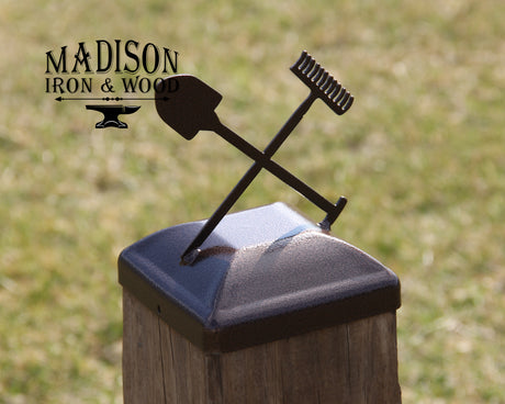Madison Iron and wood – Metal Décor – Home Improvement – Home décor – Post Caps – Outdoor Décor
