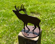 Elk Post Top For Round Wood Fence Post - Madison Iron and Wood