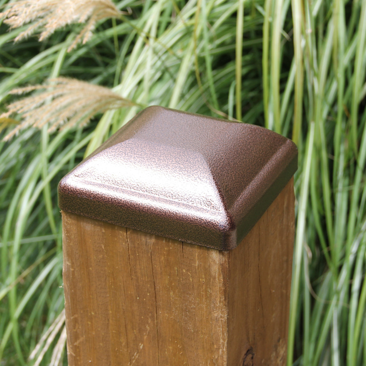 True 6"x6" Heavy Duty Steel Post Cap Madison Iron and Wood