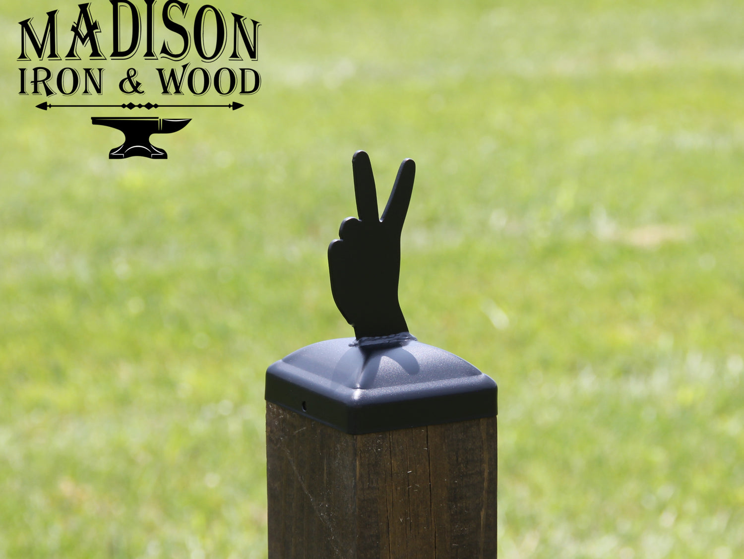 Madison Iron and wood – Metal Décor – Home Improvement – Home décor – Post Caps – Outdoor Décor