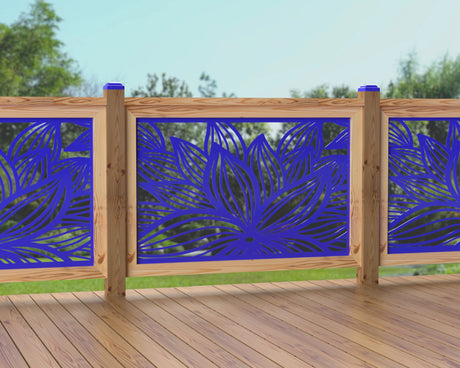 47"x30" - Garden Flower Fence/Gate Panel Insert - Madison Iron and Wood