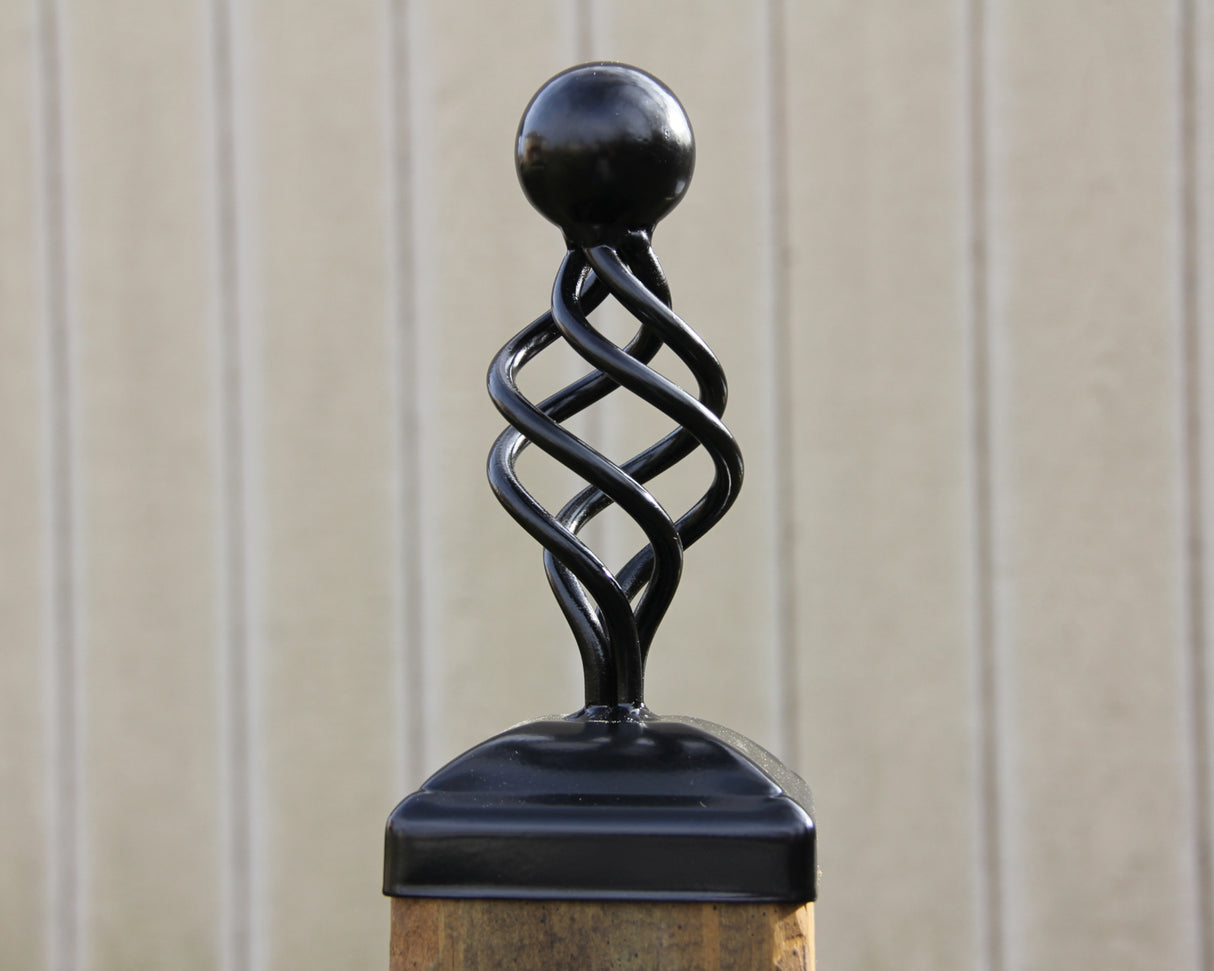 Madison Iron and wood – Metal Décor – Home Improvement – Home décor – Post Caps – Outdoor Décor