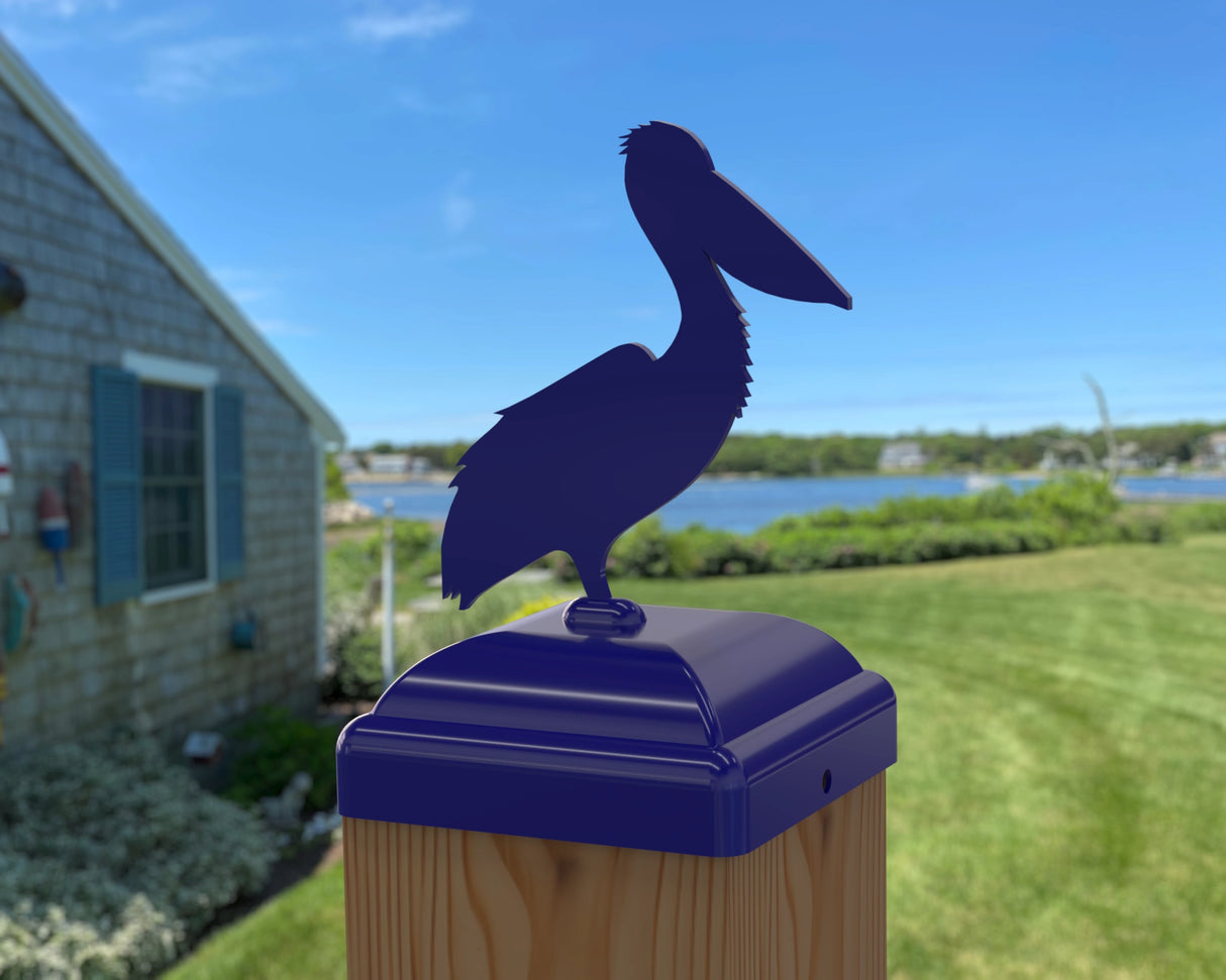 Pelican Fence Post Cap (Multiple Post Sizes Available) - Madison Iron and Wood