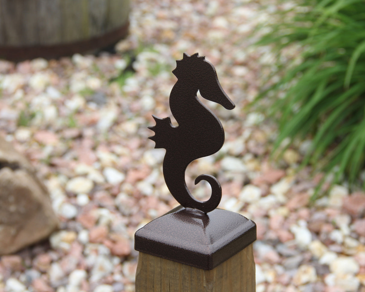 True Size 6x6 Post Cap with Nautical Finial Choice - Madison Iron and Wood
