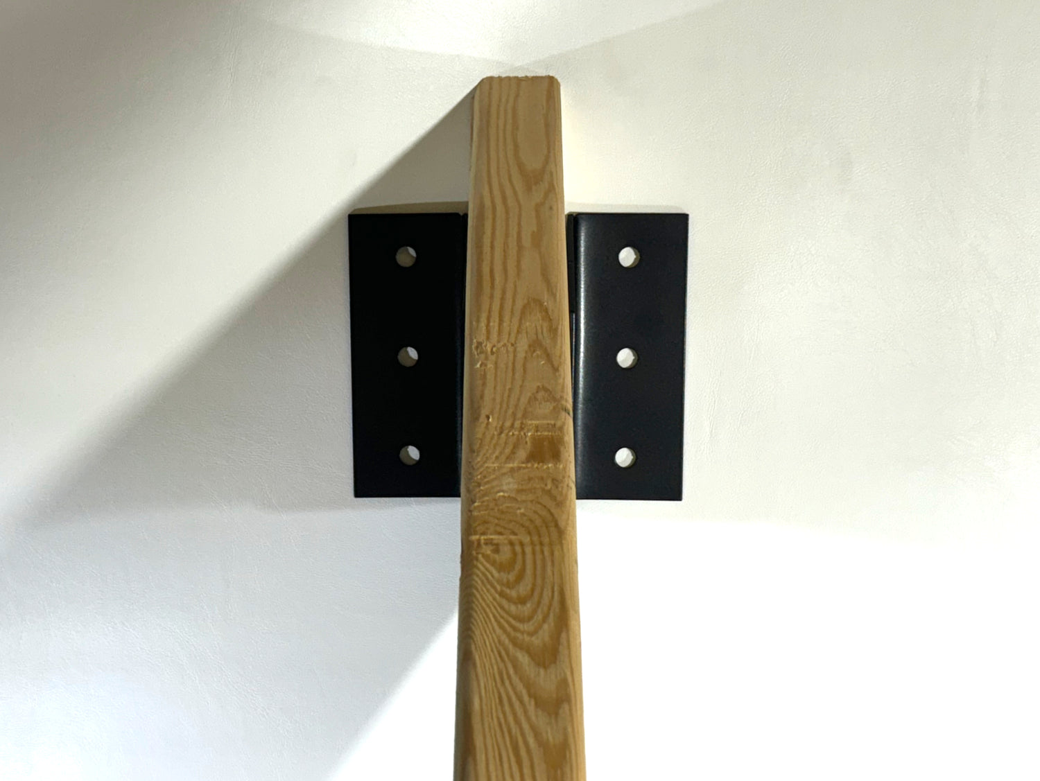 Down Angled Saddle Truss or Rafter Brackets - True Sized - Madison Iron and Wood