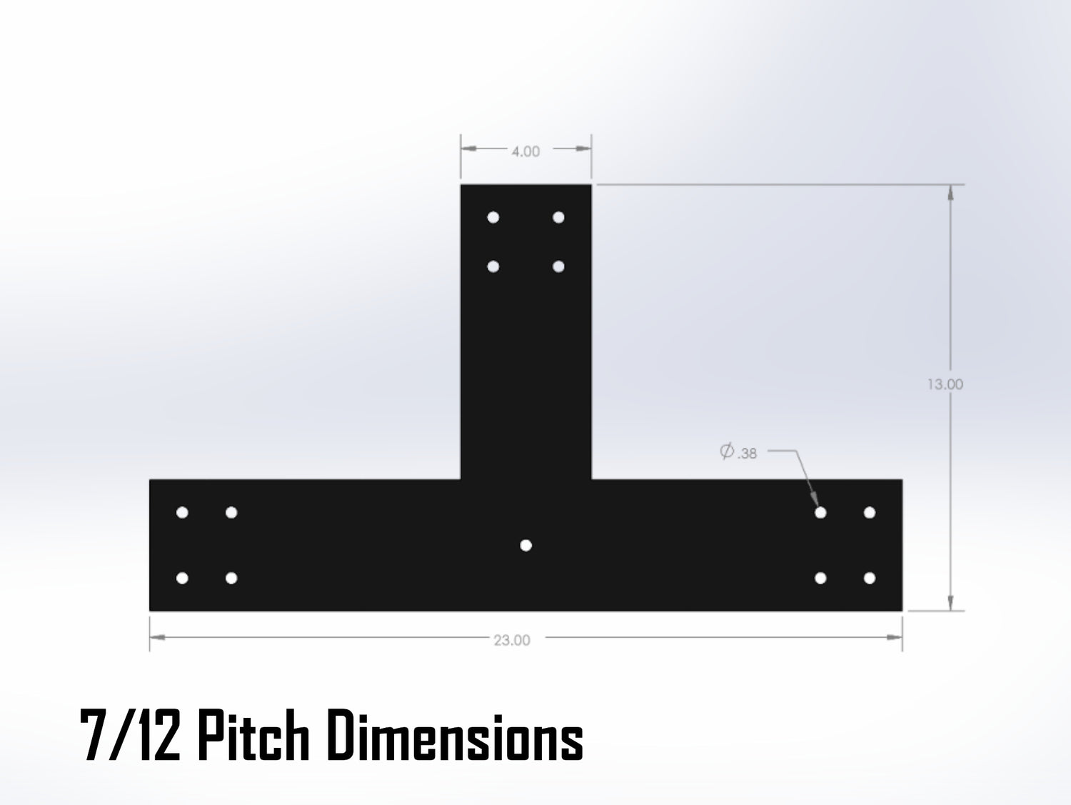 King Truss Industrial Brackets, For 6 Inch Lumber - Madison Iron and Wood