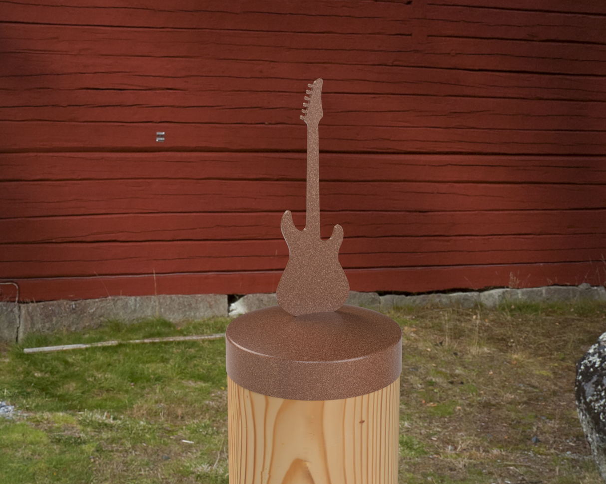 Guitar, Round Post Cap (4x4 Round Post Size) - Madison Iron and Wood