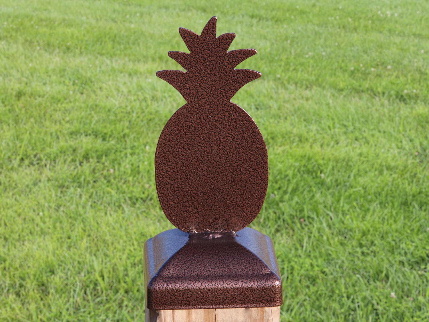 4x4 Pineapple Post Cap (Fits 3.5 x 3.5 Post Size) - Madison Iron and Wood
