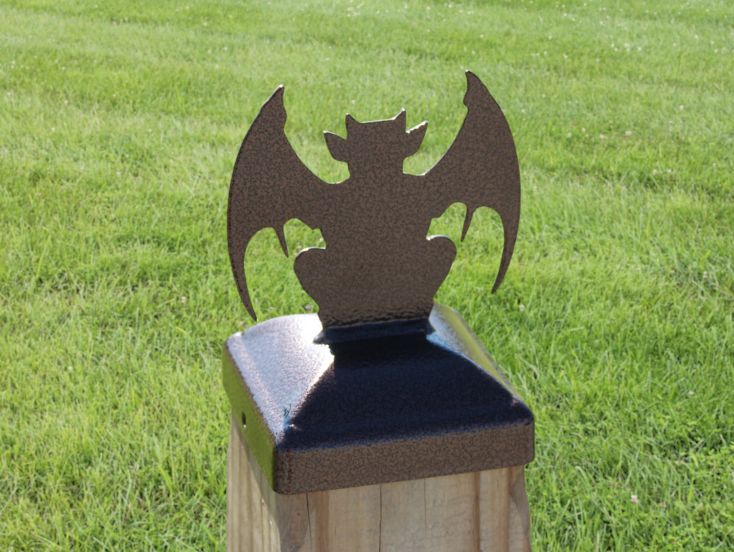 6X6 Gargoyle Post Cap (5.5 x 5.5 Post Size) - Madison Iron and Wood