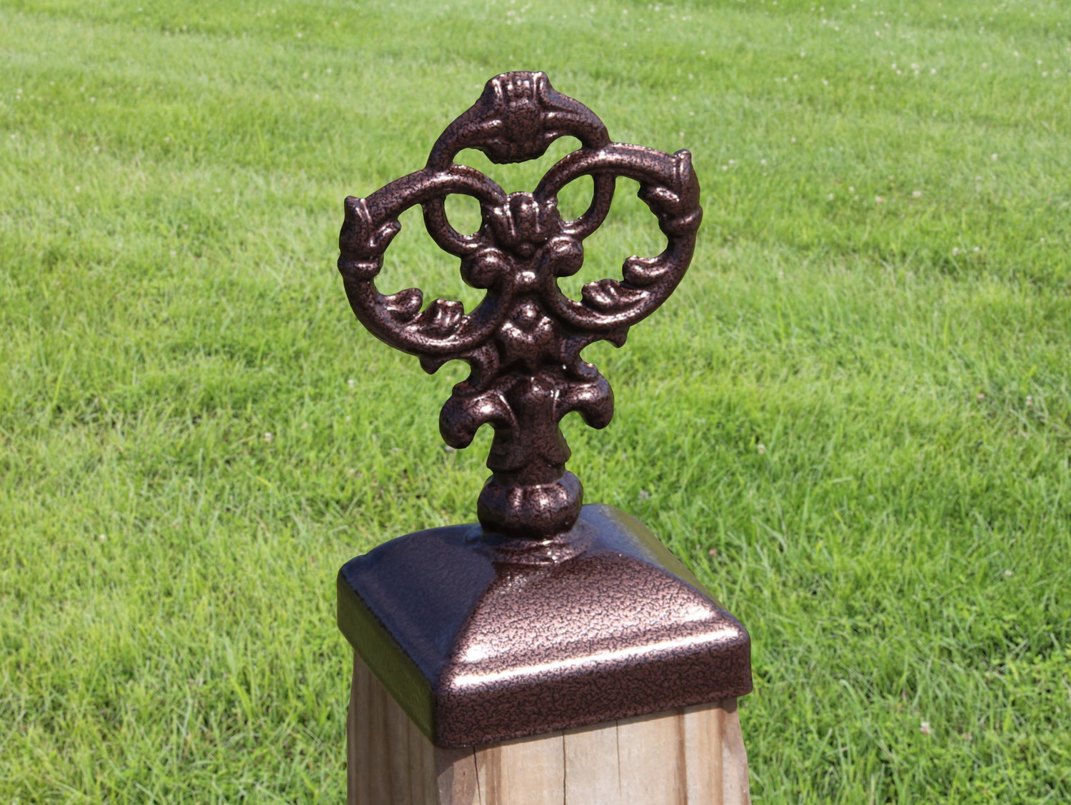 4x4 Victorian Post Cap (Fits 3.5 x 3.5 Post Size) - Madison Iron and Wood
