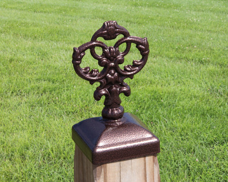 4x4 Victorian Post Cap (Fits 3.5 x 3.5 Post Size) - Madison Iron and Wood