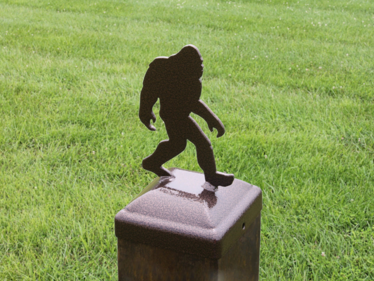 6X6 Bigfoot Walking Post Cap (5.5 x 5.5 Post Size) - Madison Iron and Wood