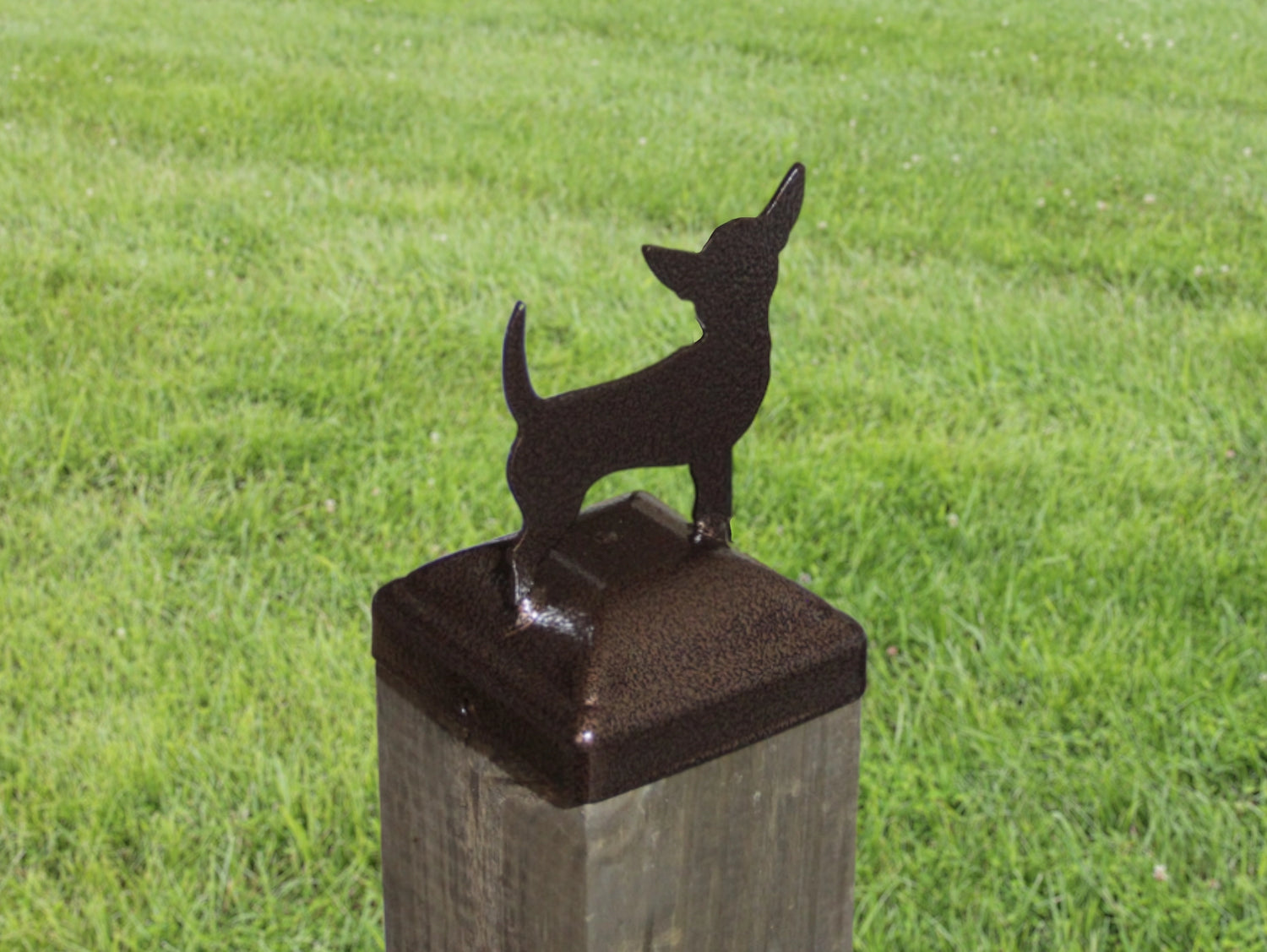 6X6 Chihuahua Post Cap (5.5 x 5.5 Post Size) - Madison Iron and Wood