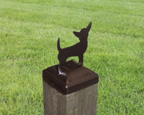 6X6 Chihuahua Post Cap (5.5 x 5.5 Post Size) - Madison Iron and Wood