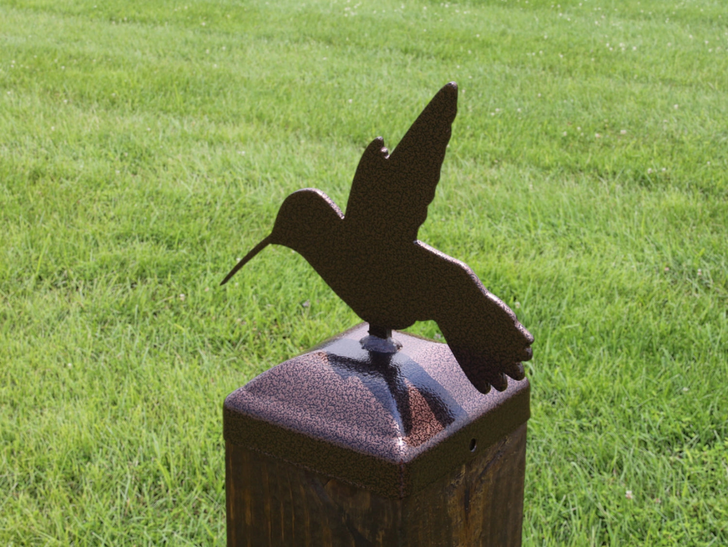 6X6 Hummingbird Post Cap (5.5 x 5.5 Post Size) - Madison Iron and Wood
