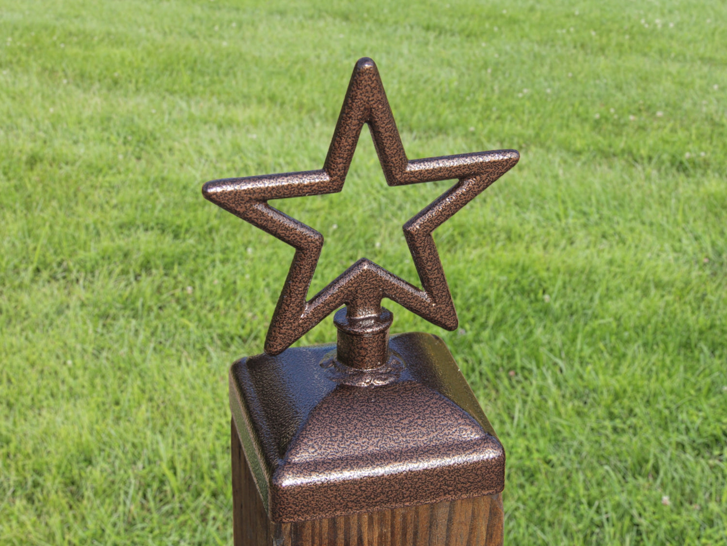 4x4 Star Post Cap (3.5 x 3.5 Post Size) - Madison Iron and Wood