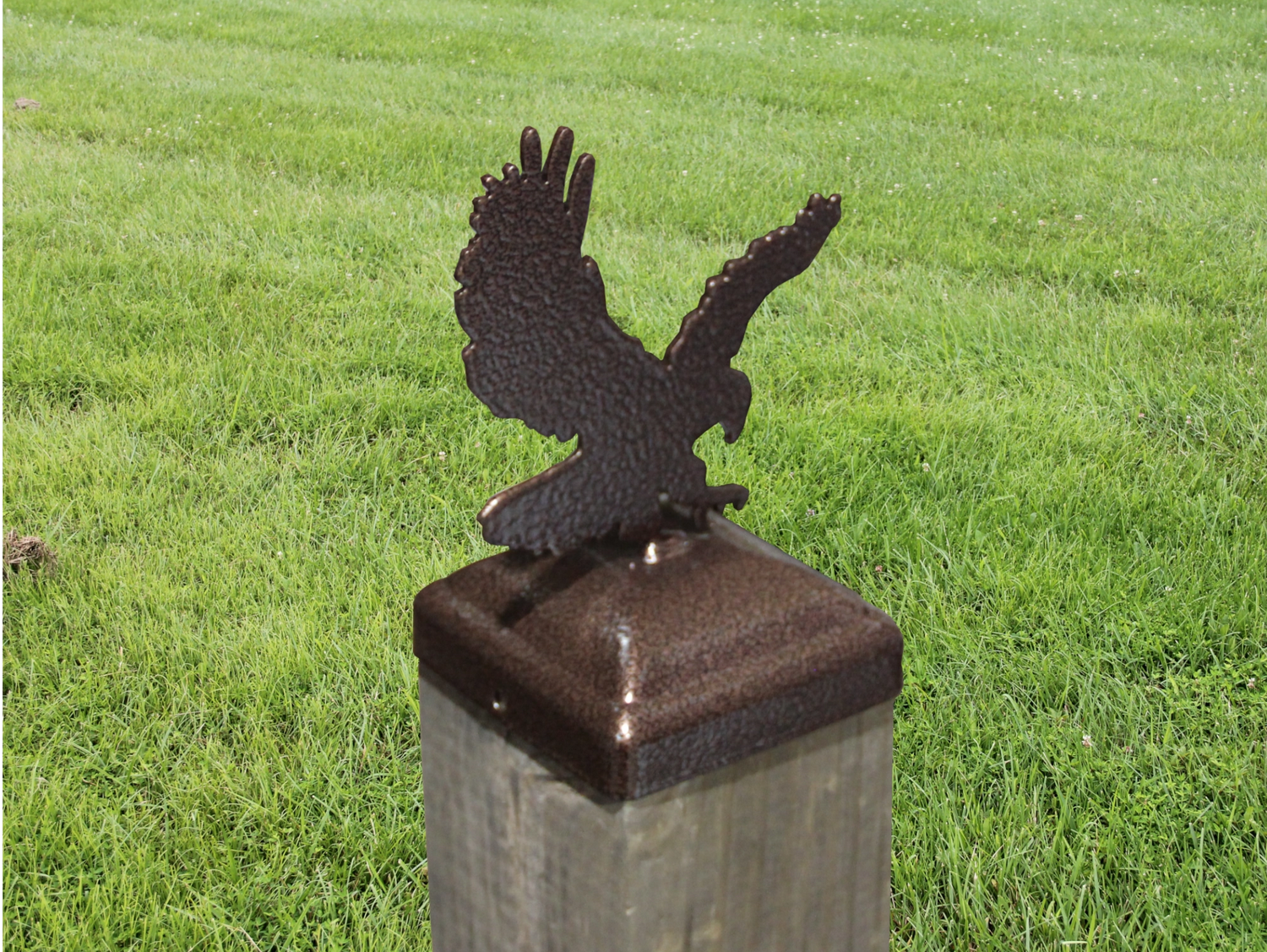 4X4 Eagle Post Cap (Fits 3.5 x 3.5 Post Size) - Madison Iron and Wood