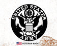 ARMY EMBLEM METAL SIGN - Madison Iron and Wood
