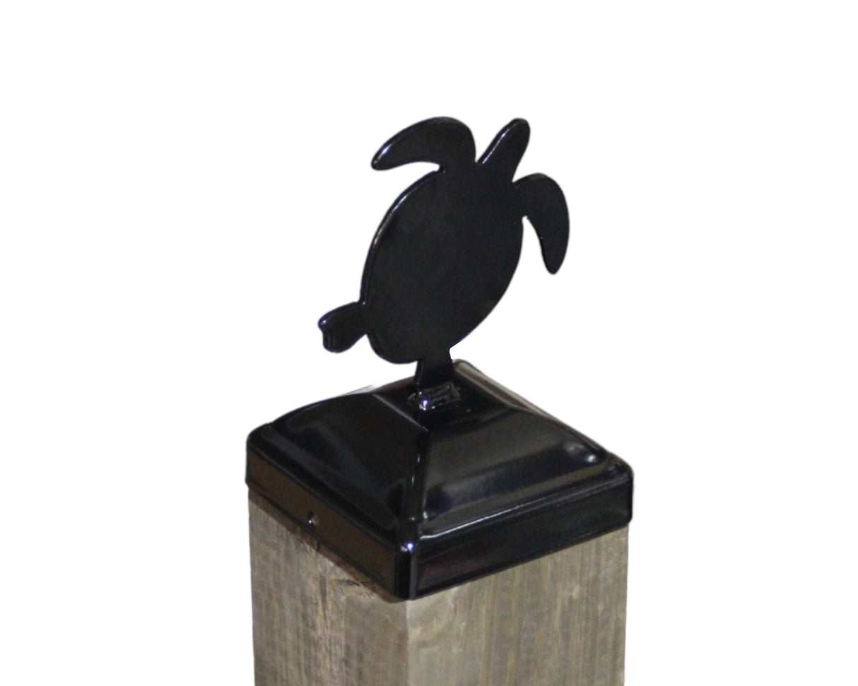 6X6 Sea Turtle Post Cap (5.5 x 5.5 Post Size) - Madison Iron and Wood