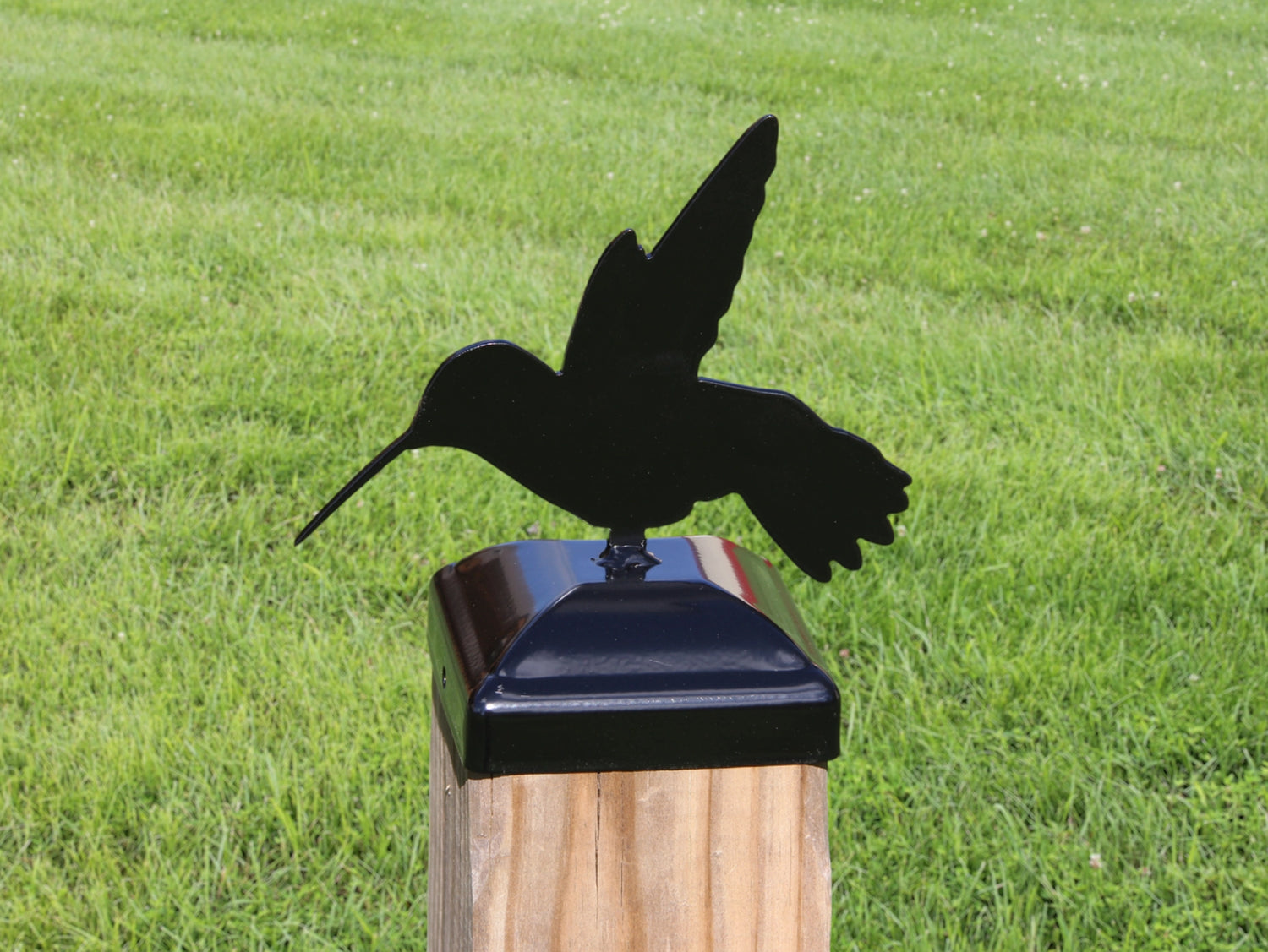 6X6 Hummingbird Post Cap (5.5 x 5.5 Post Size) - Madison Iron and Wood