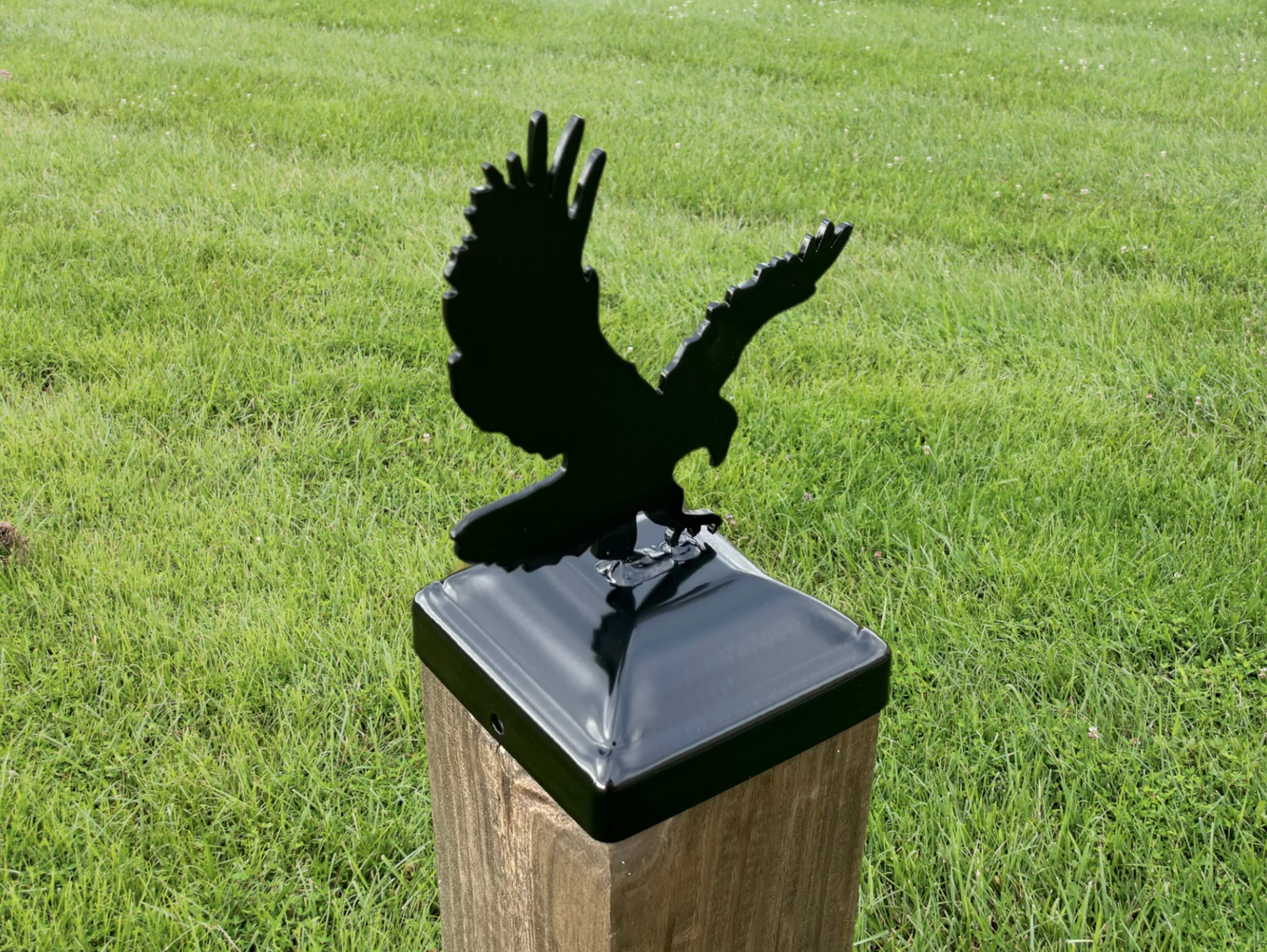 6X6 Eagle Post Cap (5.5 x 5.5 Post Size) - Madison Iron and Wood