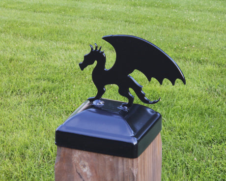 4x4 Dragon Post Cap (Fits 3.5 x 3.5 Post Size) - Madison Iron and Wood