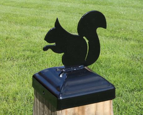 4X4 Squirrel Post Cap (Fits 3.5 x 3.5 Post Size) - Madison Iron and Wood