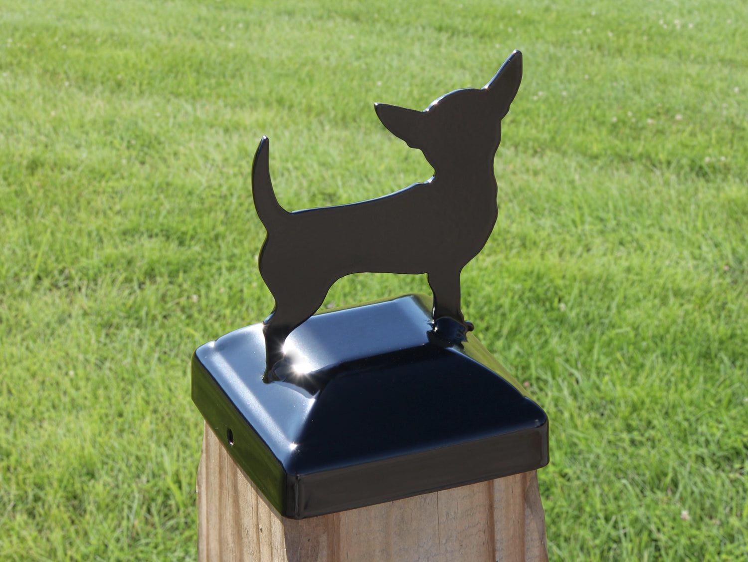 6X6 Chihuahua Post Cap (5.5 x 5.5 Post Size) - Madison Iron and Wood