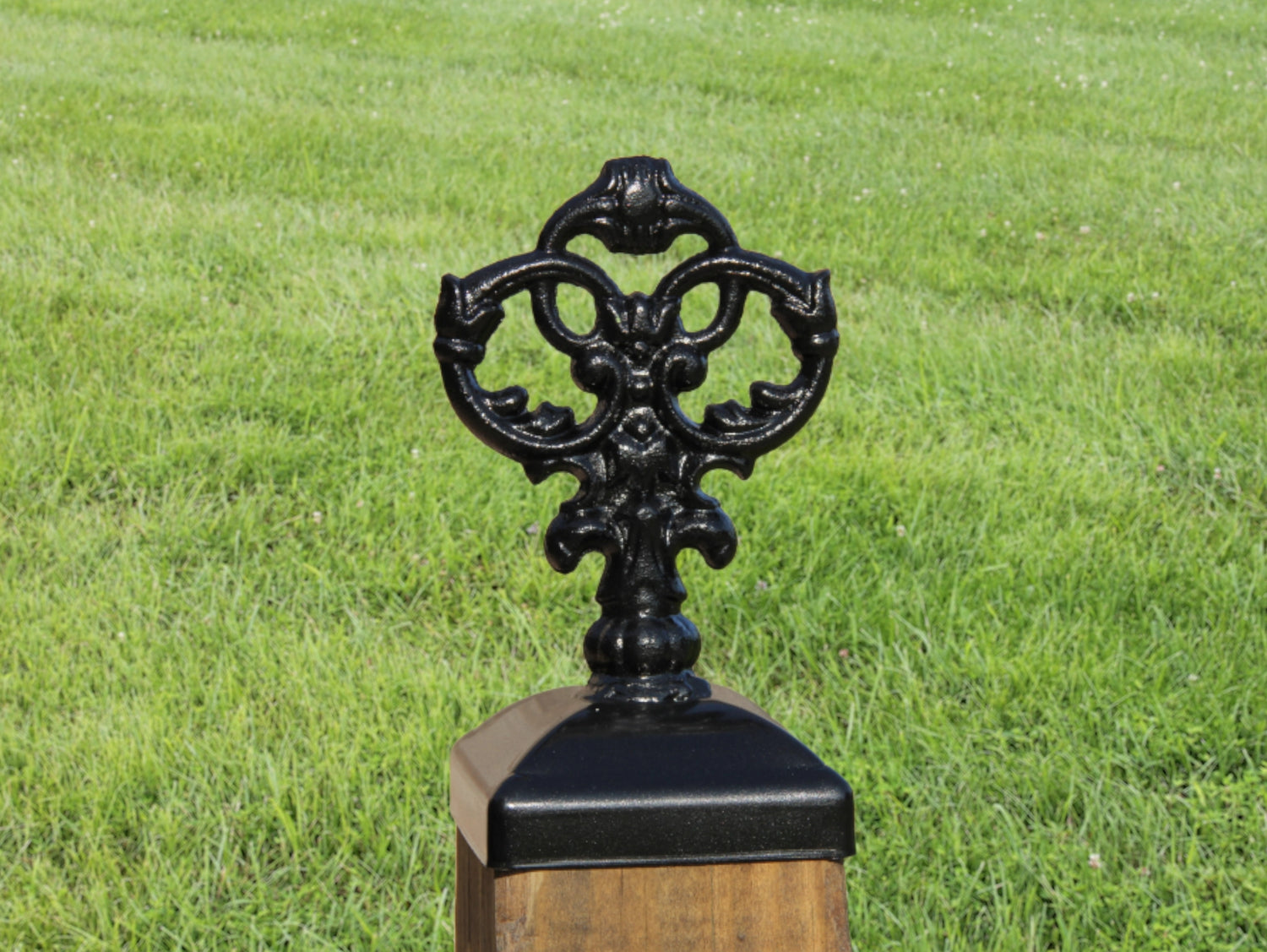 4x4 Victorian Post Cap (Fits 3.5 x 3.5 Post Size) - Madison Iron and Wood