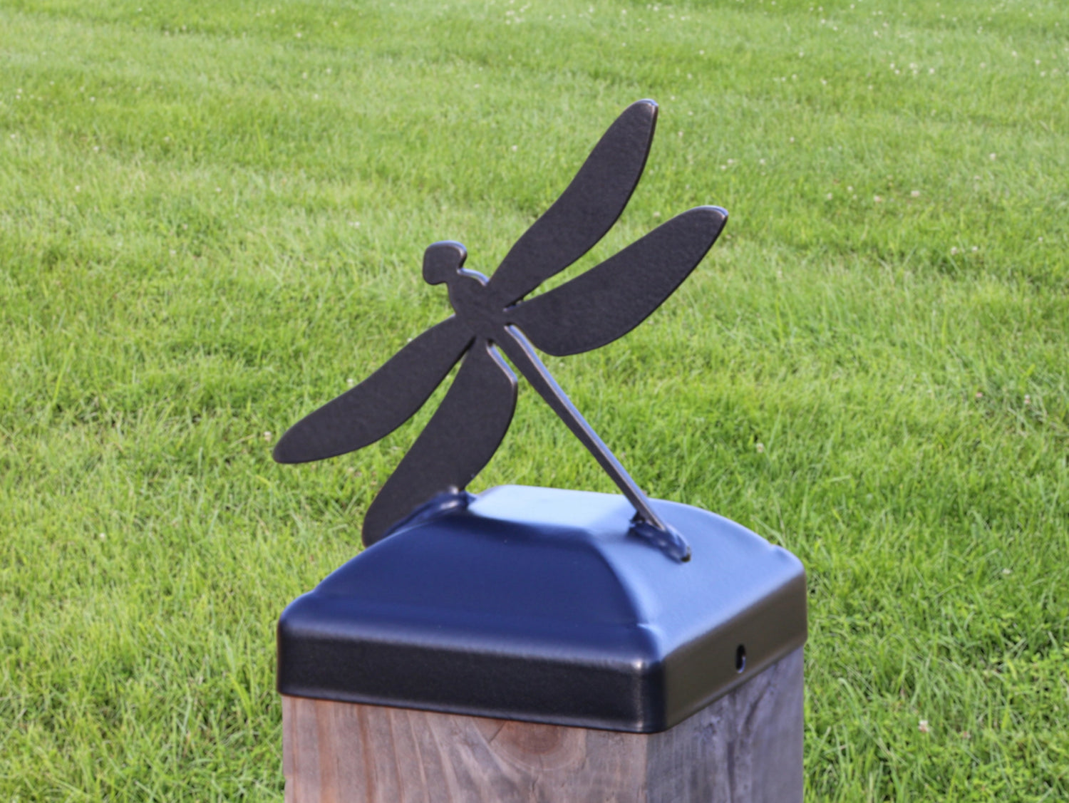 4X4 Dragonfly Post Cap (Fits 3.5 x 3.5 Post Size) - Madison Iron and Wood