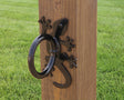 Gecko Nautical Rope Ring, Light Strand Holder (3 sizes available) - Madison Iron and Wood