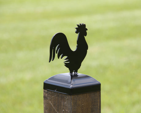 6X6 Rooster Post Cap (5.5 x 5.5 Post Size) - Madison Iron and Wood