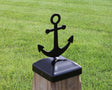 4x4 Anchor Post Cap (Fits 3.5 x 3.5 Post Size) - Madison Iron and Wood
