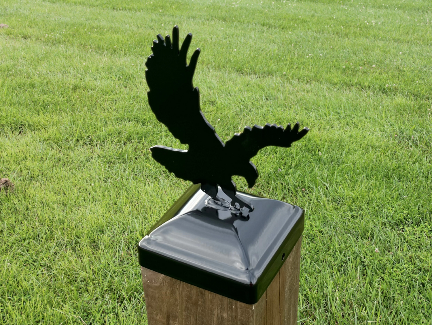 6X6 Eagle Post Cap (5.5 x 5.5 Post Size) - Madison Iron and Wood