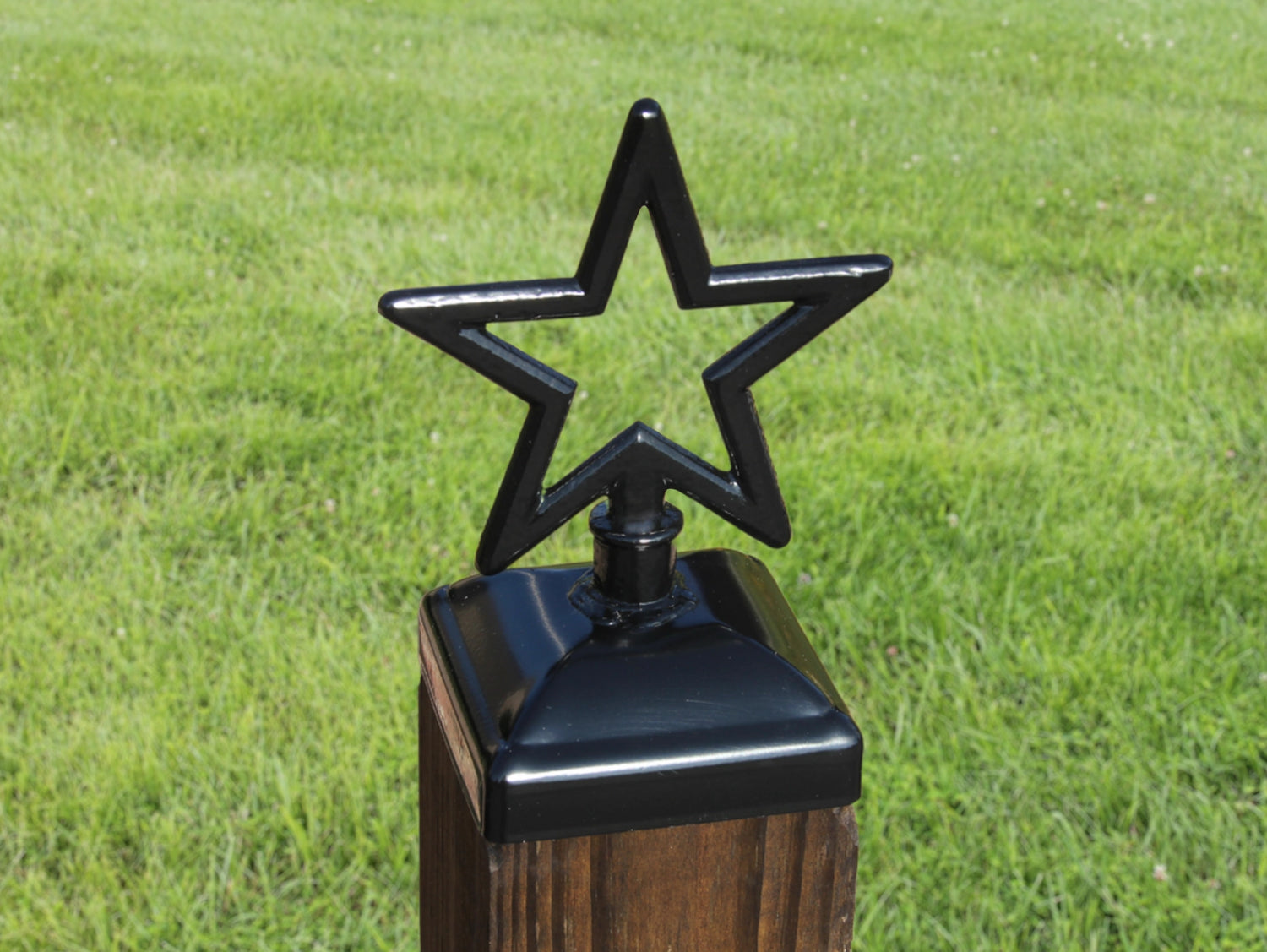 4x4 Star Post Cap (3.5 x 3.5 Post Size) - Madison Iron and Wood