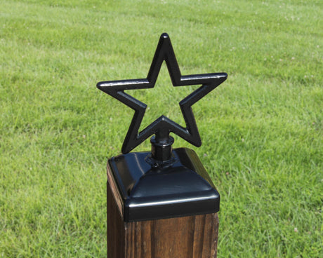 4x4 Star Post Cap (3.5 x 3.5 Post Size) - Madison Iron and Wood
