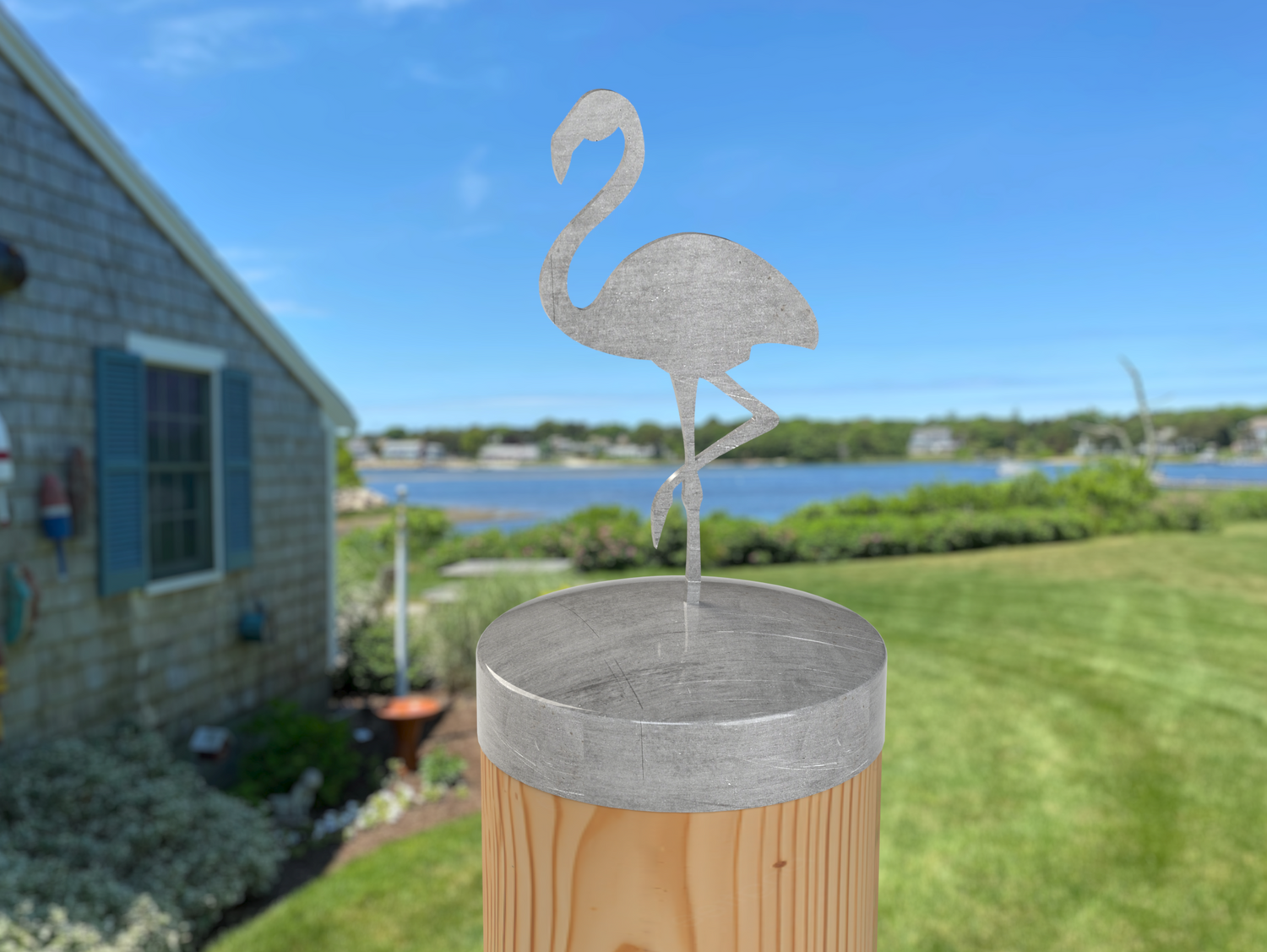 Flamingo, Round Post Cap (4x4 Round Post Size) - Madison Iron and Wood